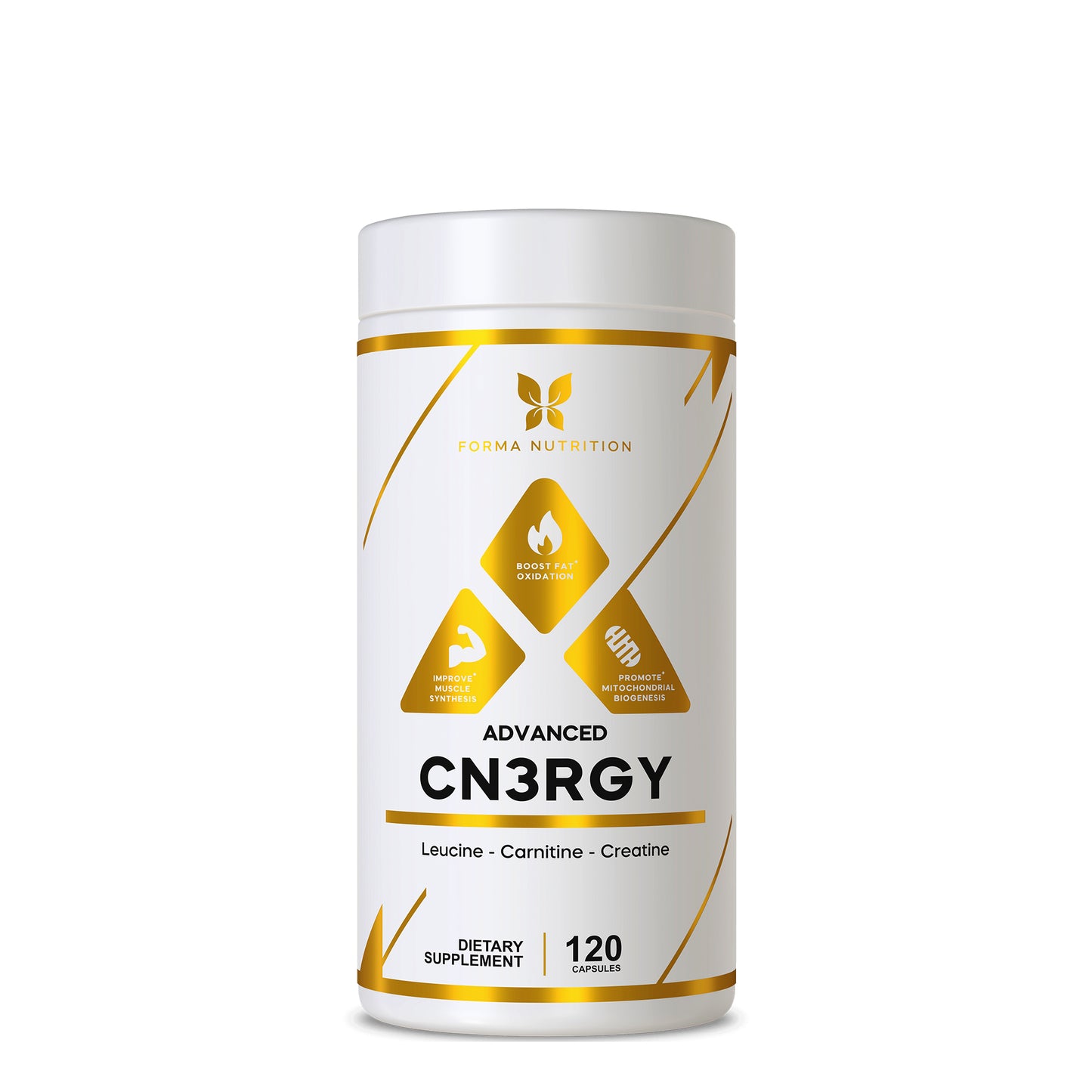 FORMA NUTRITION Advanced CN3RGY Leucine-Carnitine-Creatine 120 Capsules