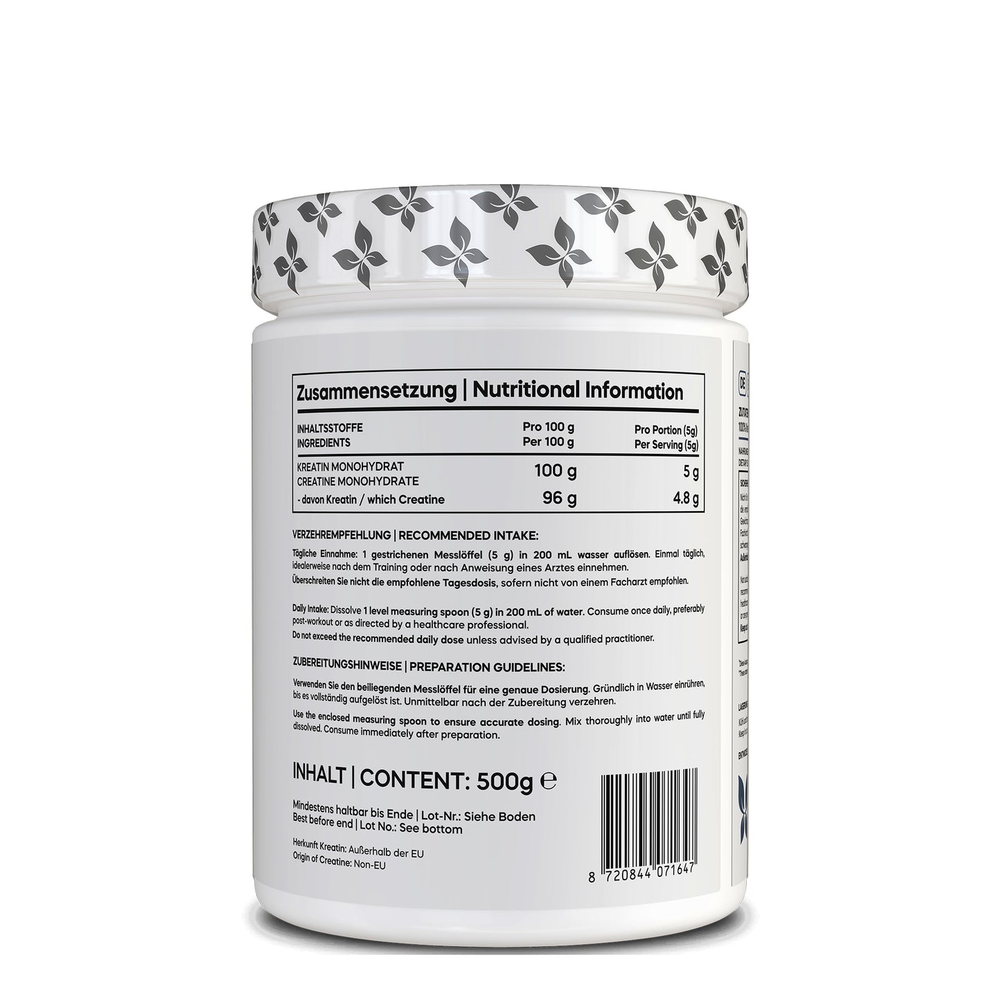FORMA NUTRITION Pure Creatine Monohydrate 500 g
