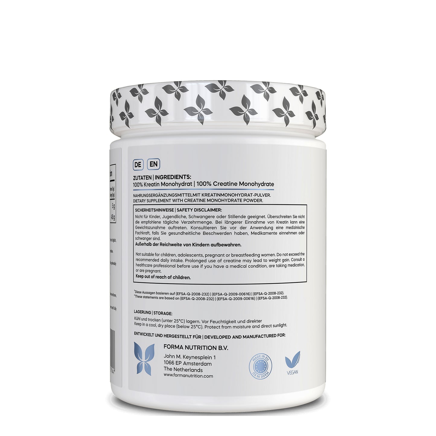 FORMA NUTRITION Pure Creatine Monohydrate 500 g